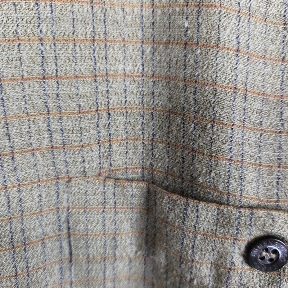 Ermenegildo Zegna Mens Long Sleeve Wool Blend Button Down Shirt Size XL - Picture 6 of 7